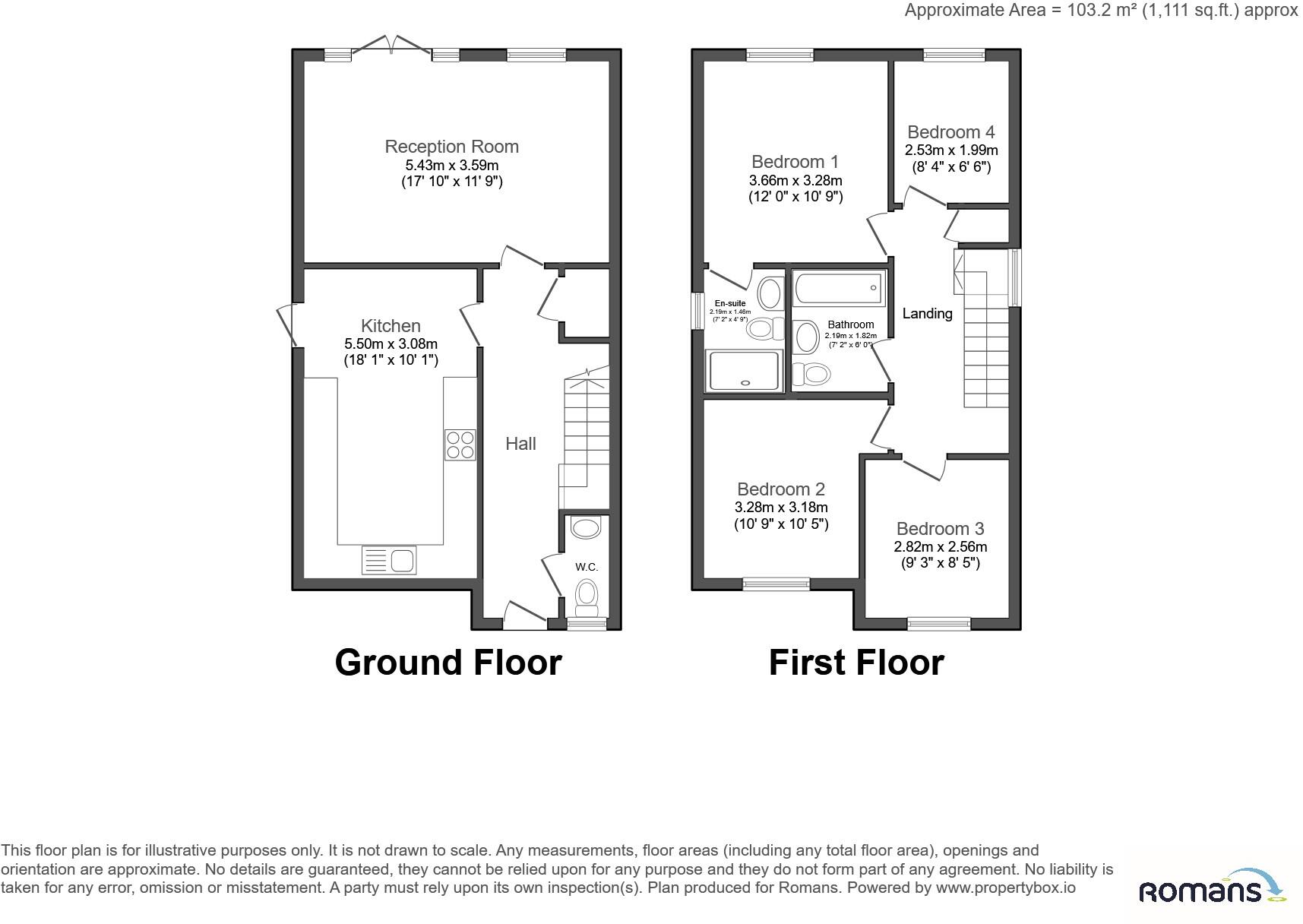 Samson Close, Aldershot, GU11 floorplan