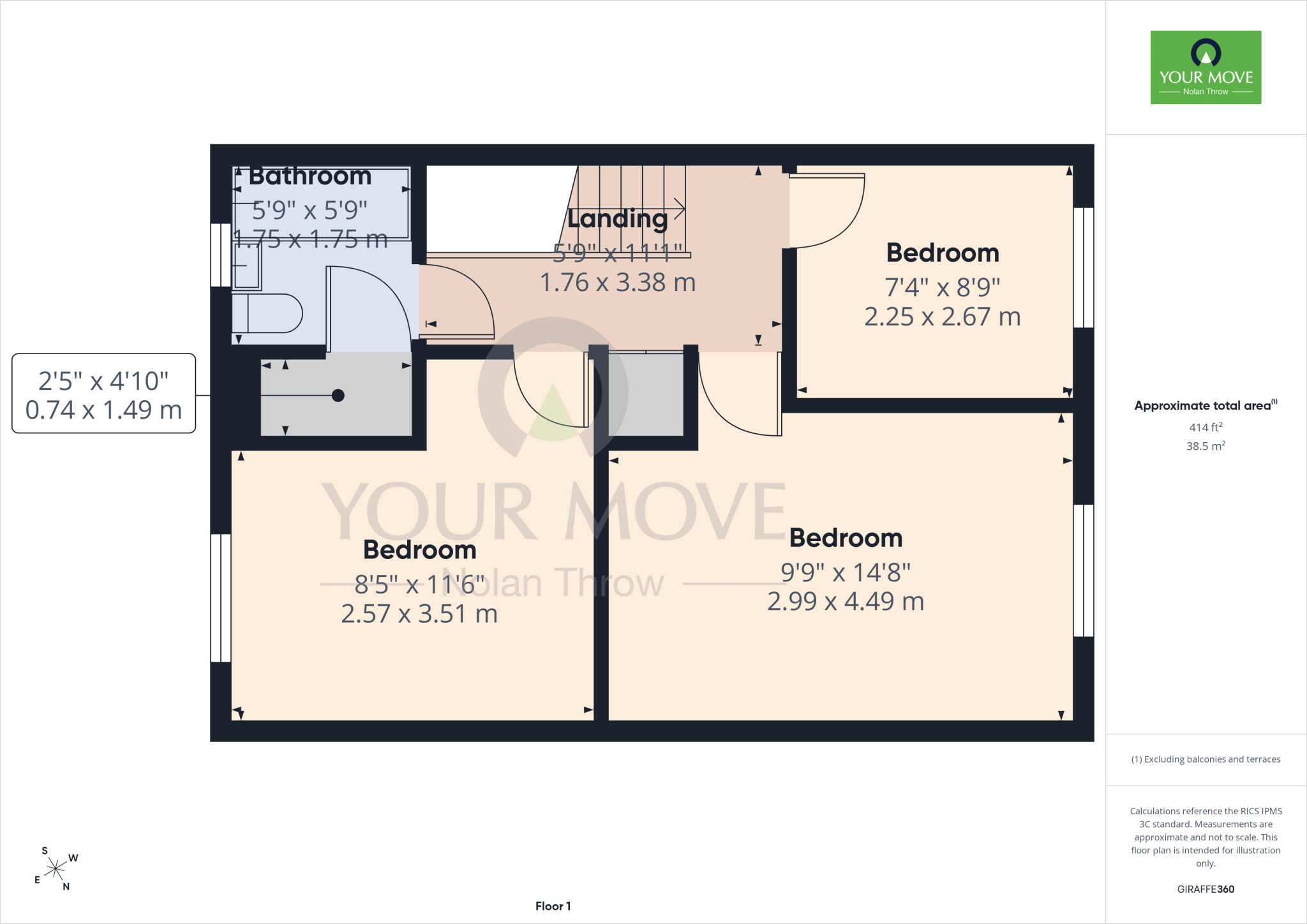 Farraxton Square, Northampton, NN4 floorplan