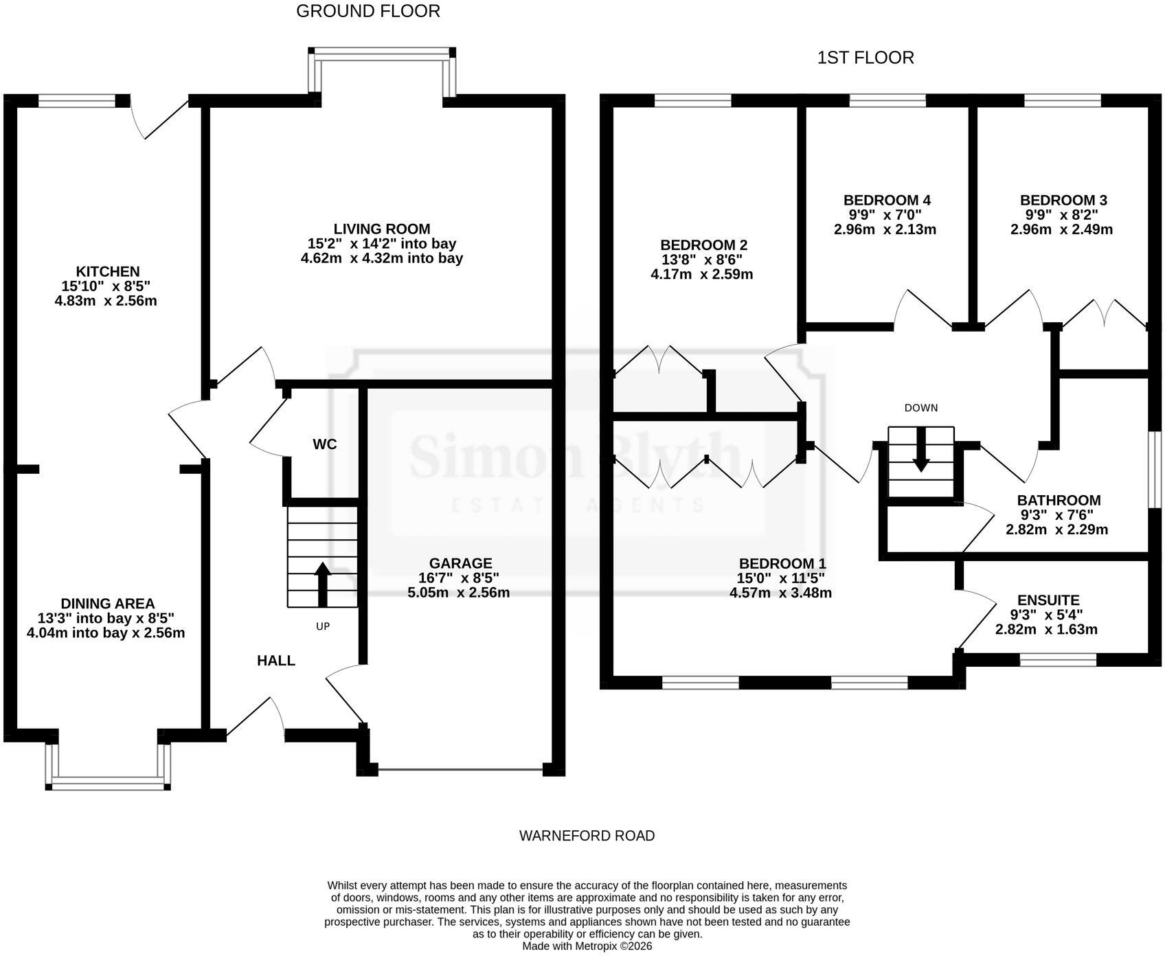 Warneford Road, Cowlersley, HD4 floorplan