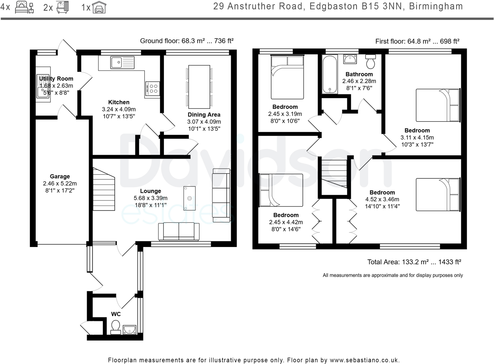 Anstruther Road, Edgbaston floorplan