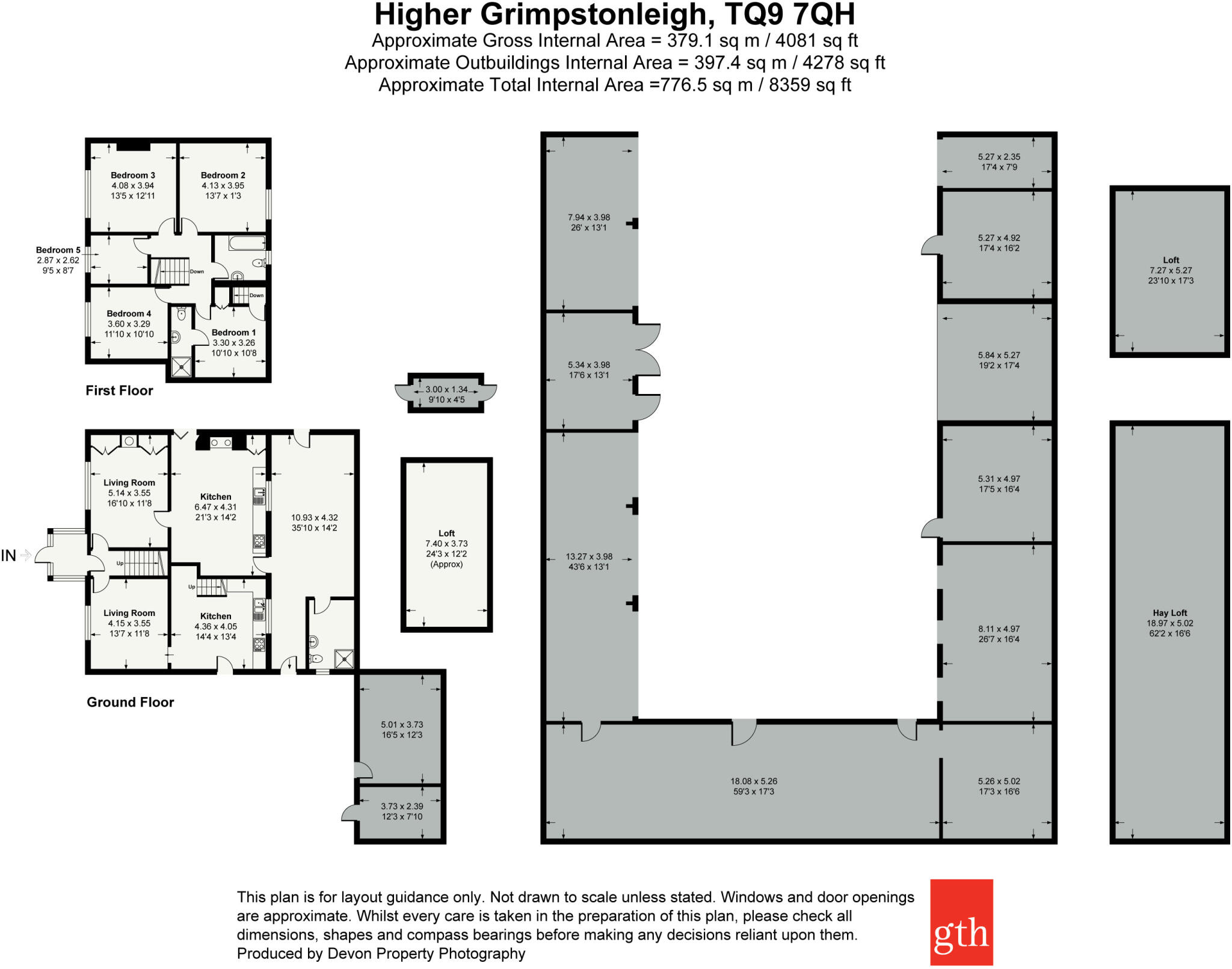 East Allington, Totnes, Devon, TQ9 floorplan