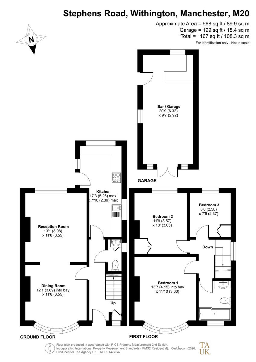 Stephens Road, Manchester, M20 floorplan