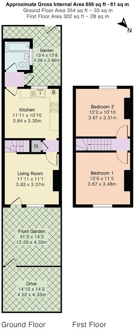 Burr Close, London Colney, St. Albans floorplan