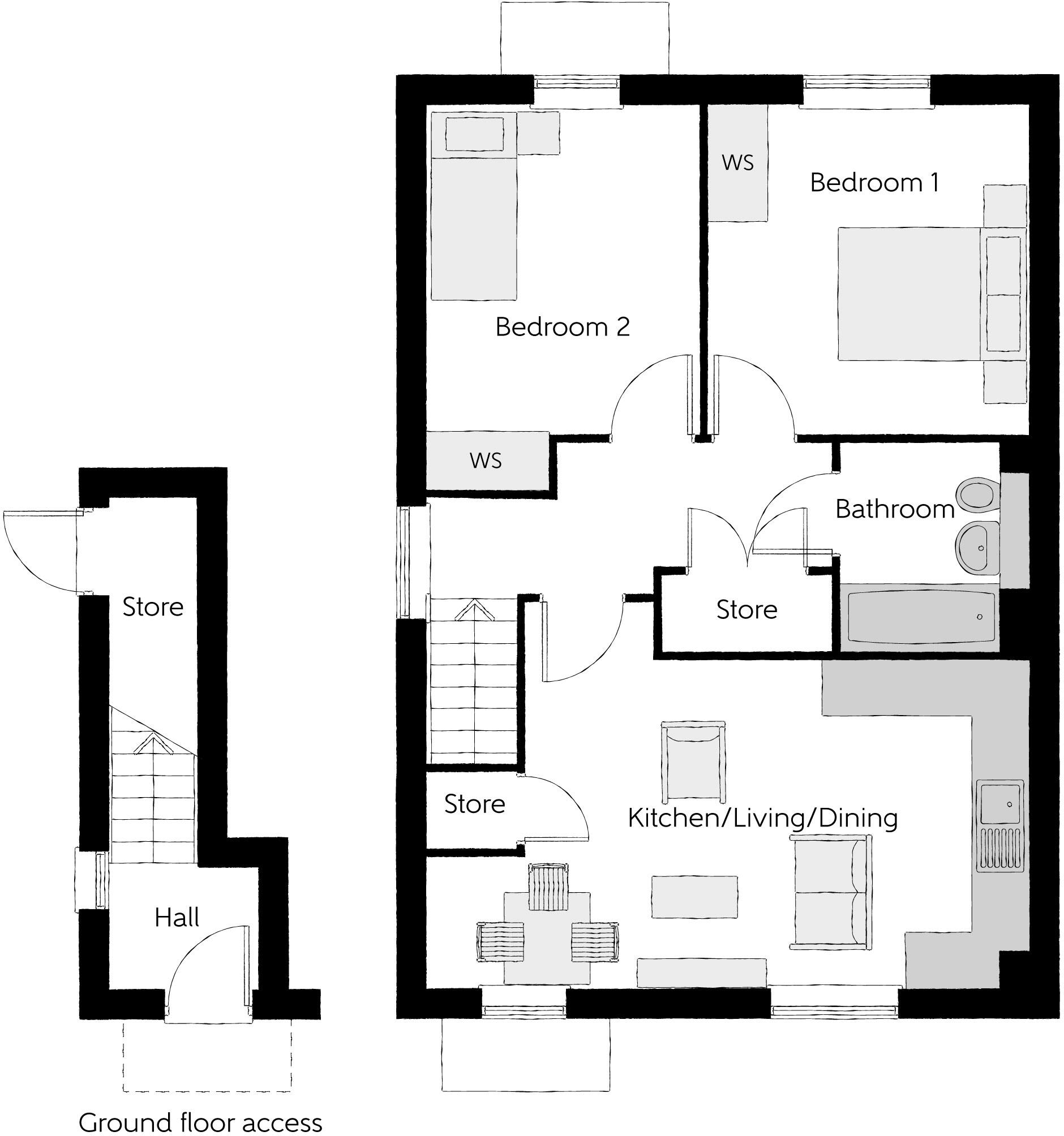 Burtonwood Road, Warrington, Cheshire, WA5 3TZ floorplan