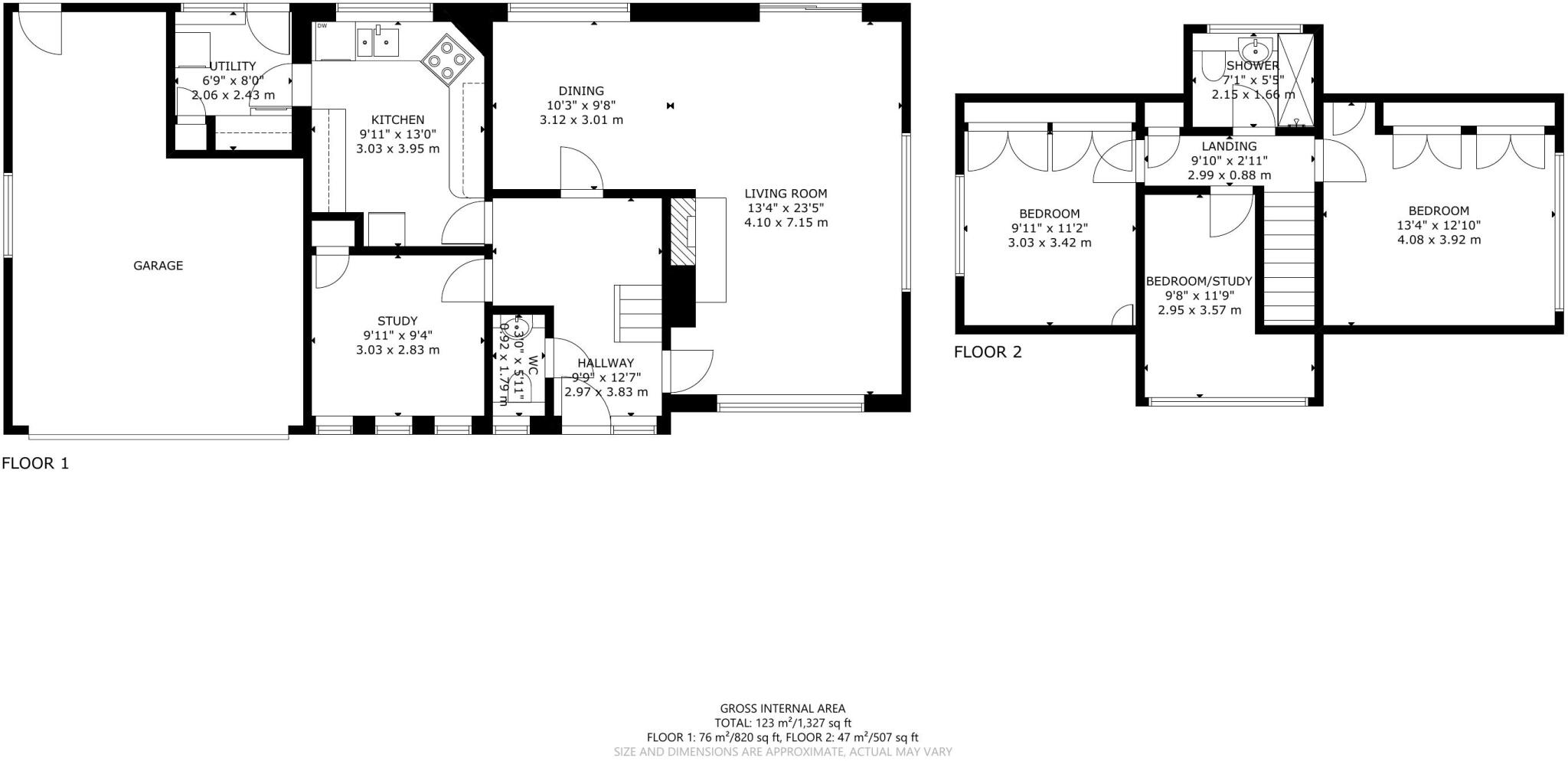 Summerfields Avenue, Hailsham, East Sussex, BN27 floorplan