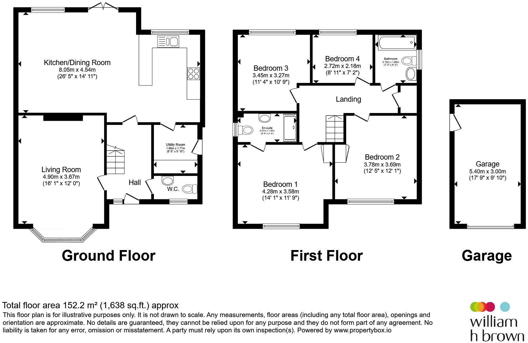 Scholars Close, Manea, March floorplan