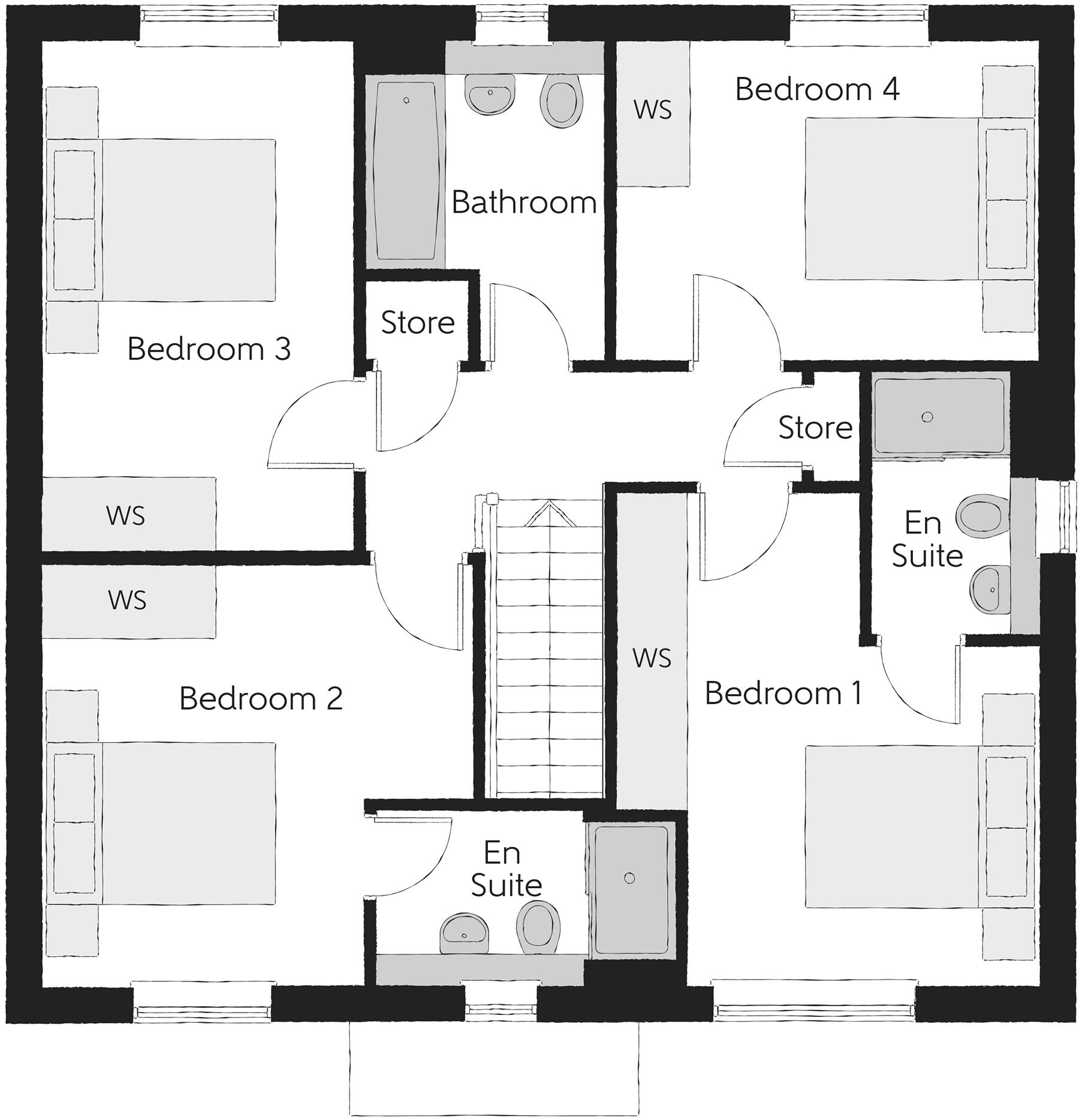 Nuneaton,
Warwickshire,
CV11 4DE floorplan
