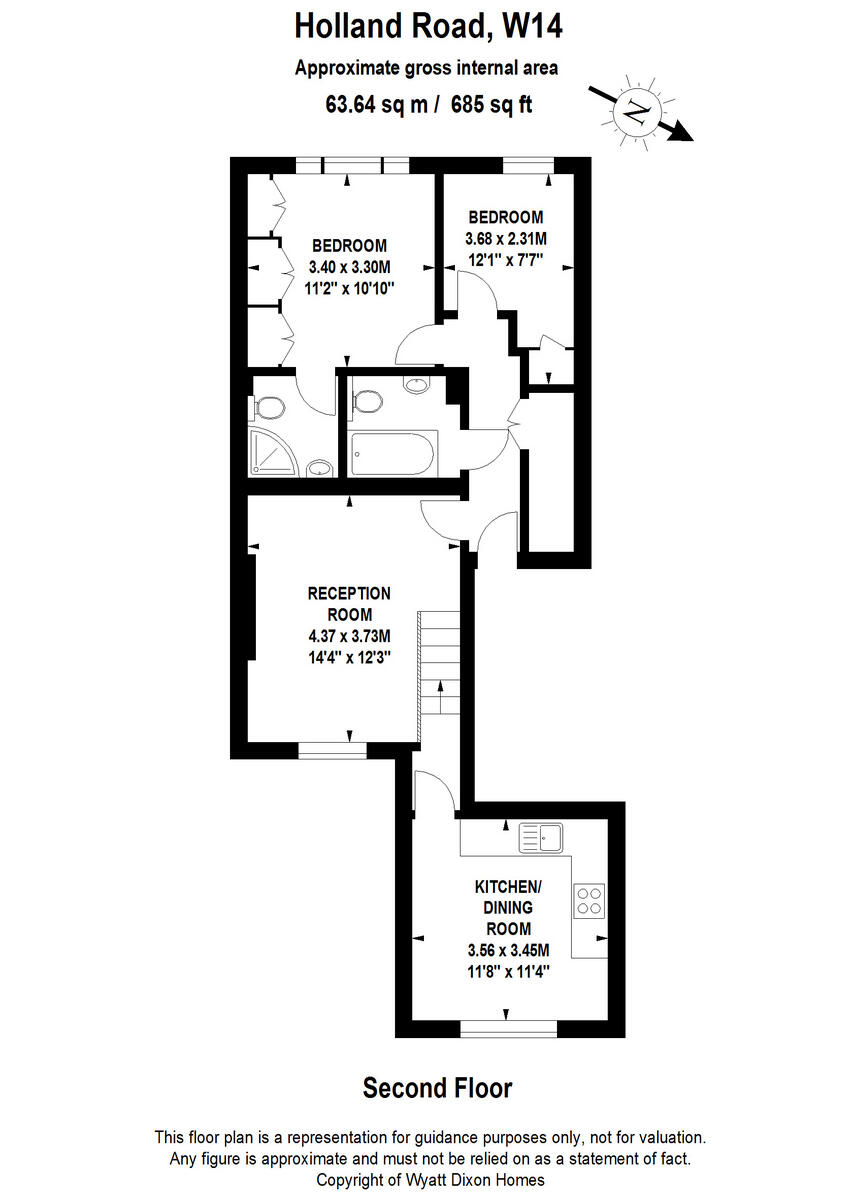 Holland Road, London, W14 floorplan