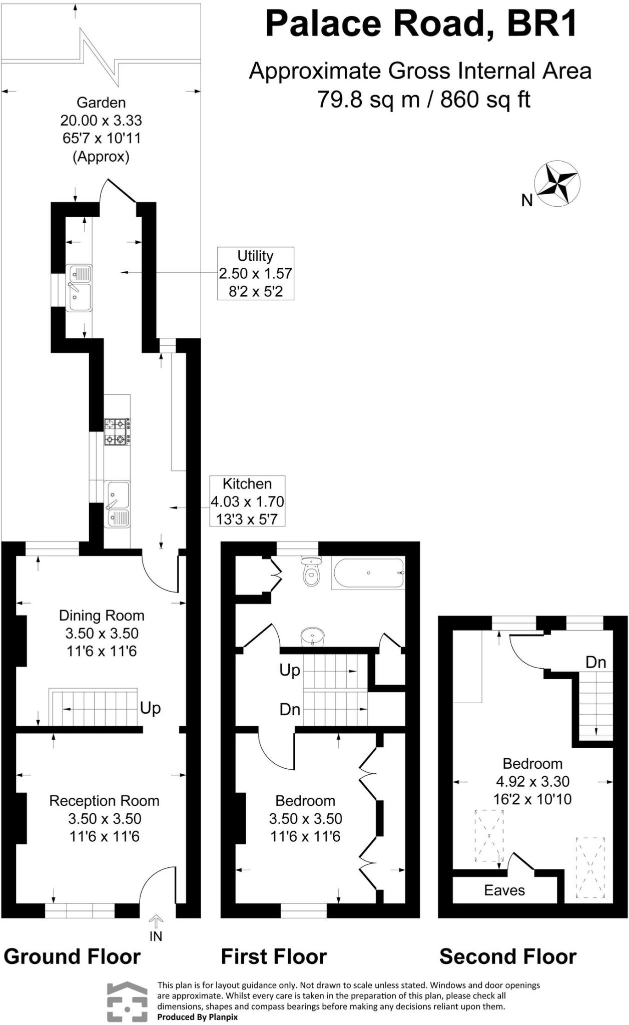 Palace Road floorplan