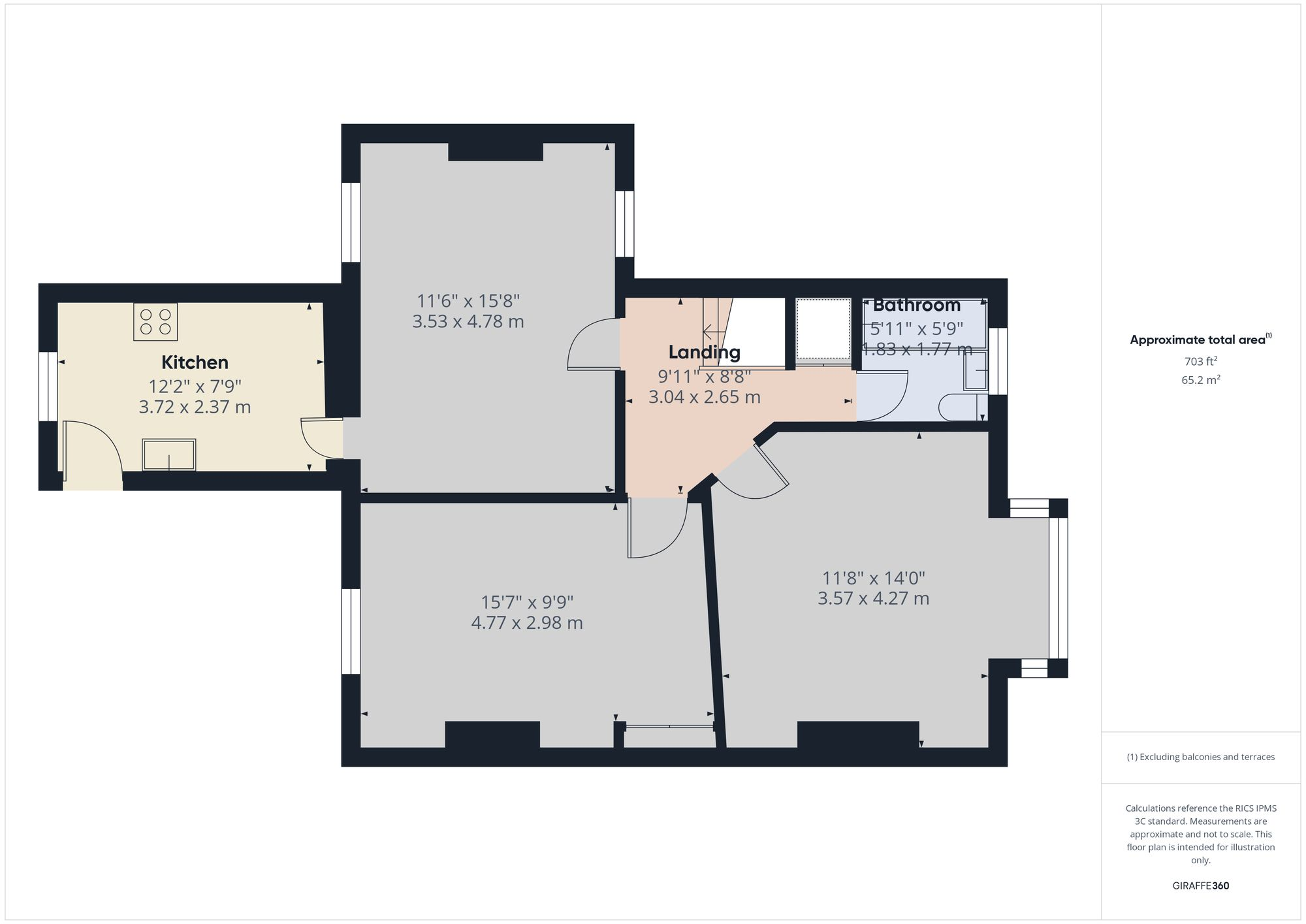 Winter Road, Southsea, PO4 floorplan