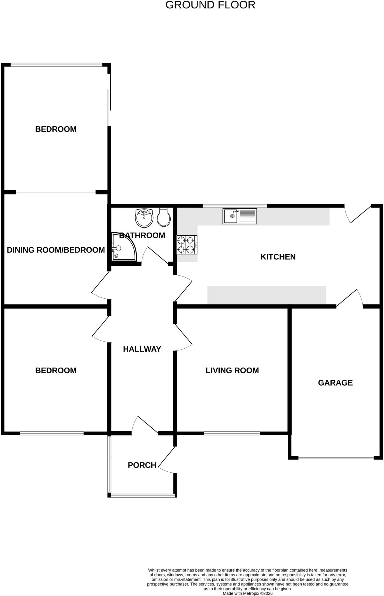 Essex Drive, Usworth, Washington, Tyne and Wear, NE37 floorplan
