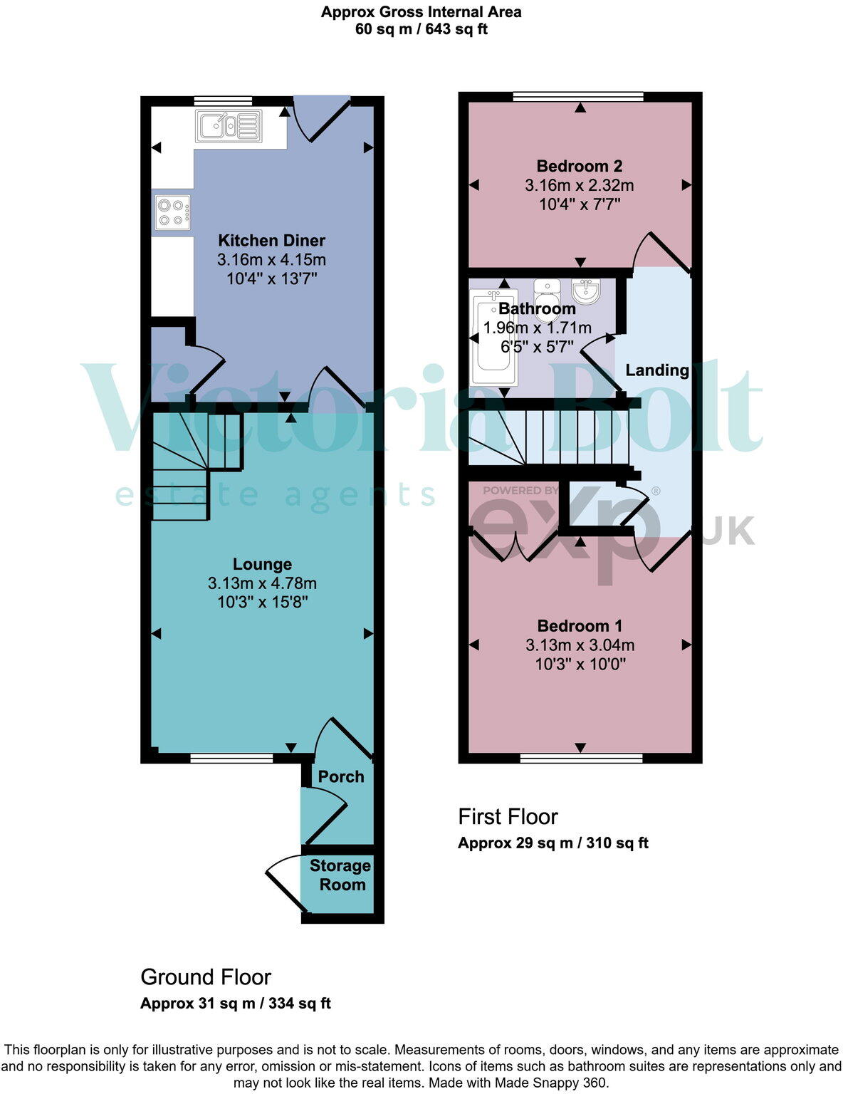 Palmerston Street, Plymouth floorplan
