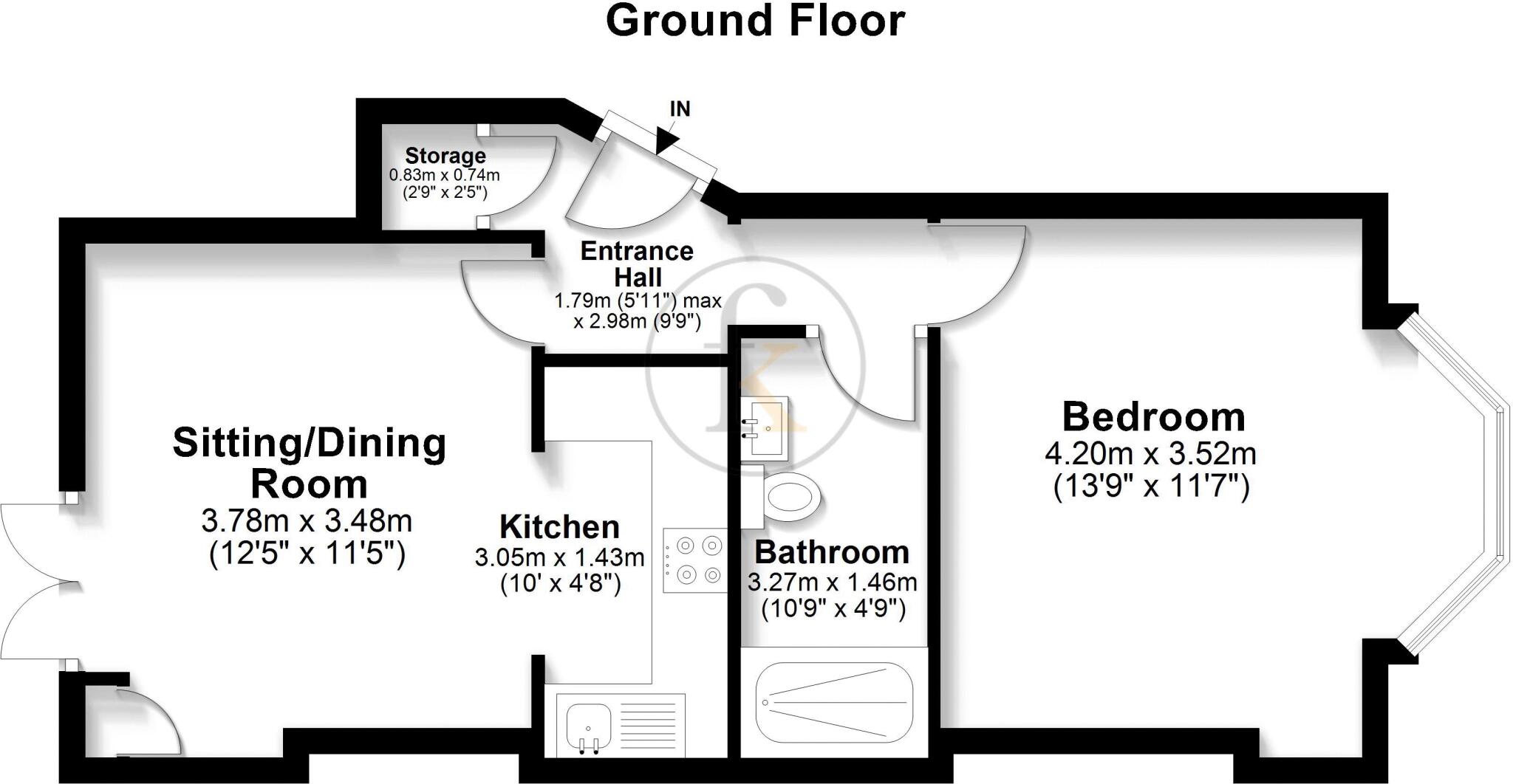 Victoria Grove, Southsea floorplan