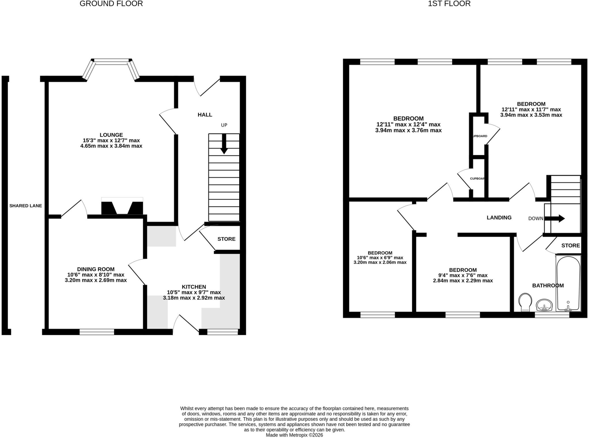 Lawrence Weston Road, Lawrence Weston, Bristol floorplan