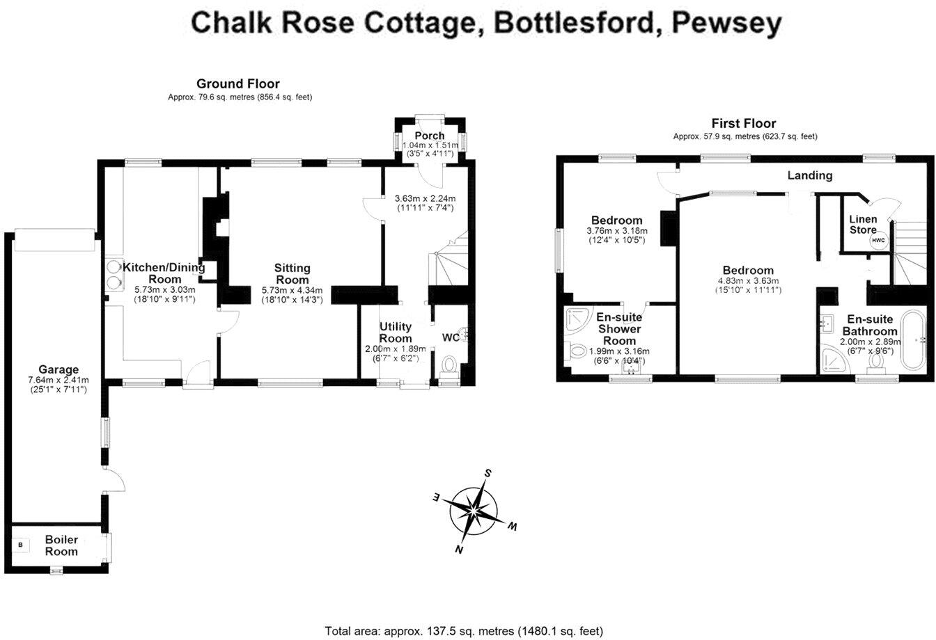 Bottlesford, Pewsey, Wiltshire, SN9 floorplan