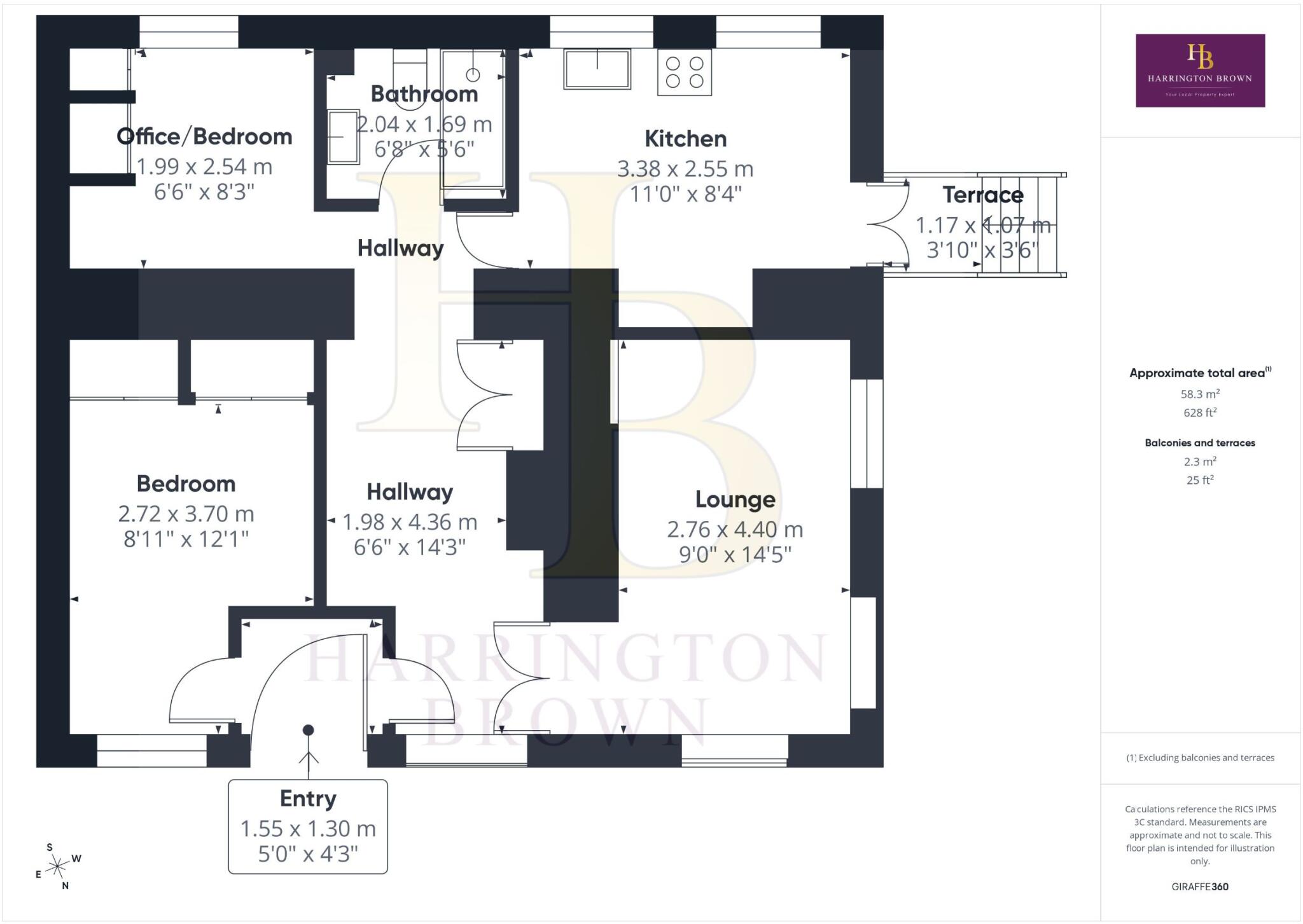 The Spa Lodge, Shotley Bridge floorplan