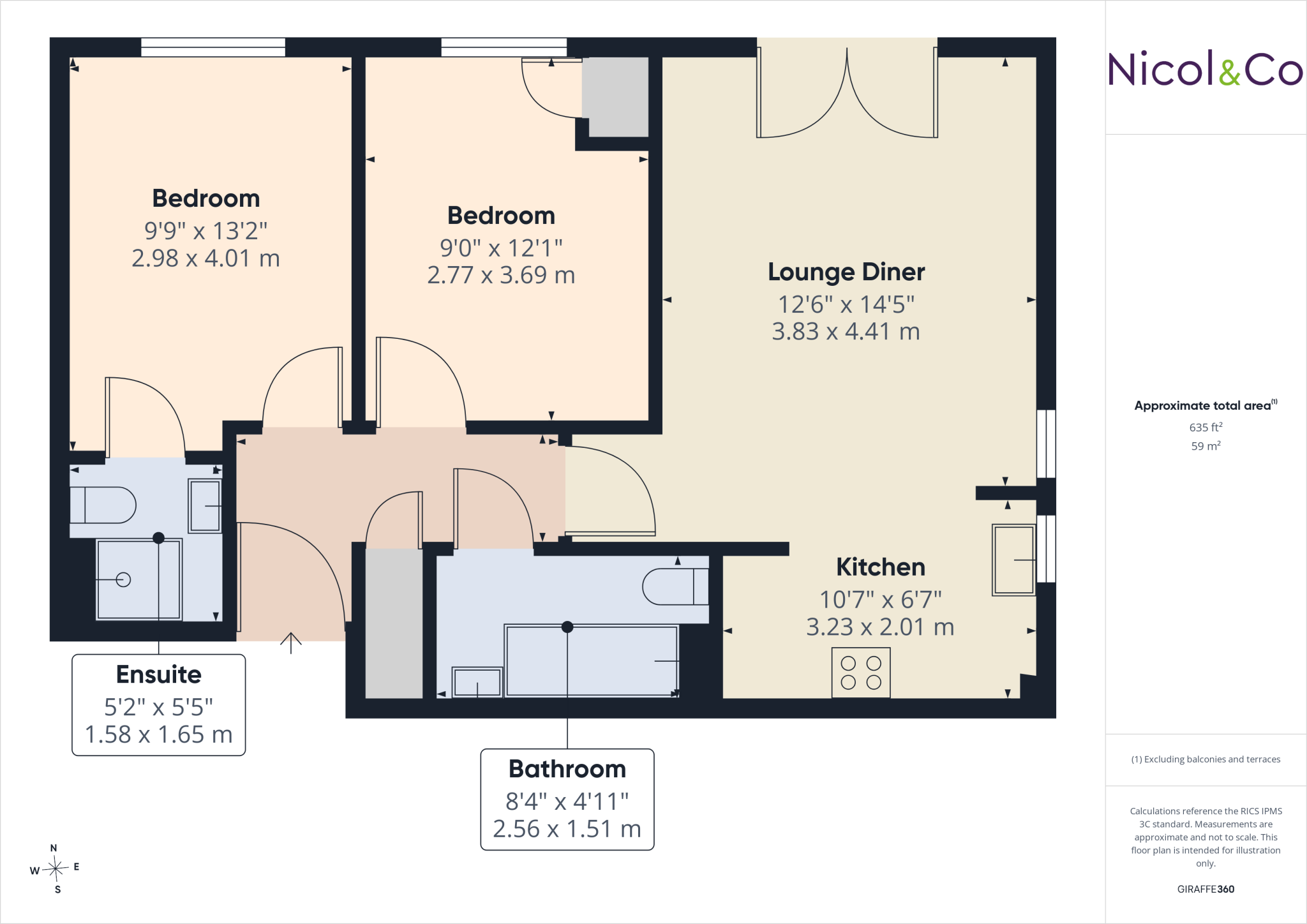 Hill View Road, Malvern, Worcestershire, WR14 floorplan