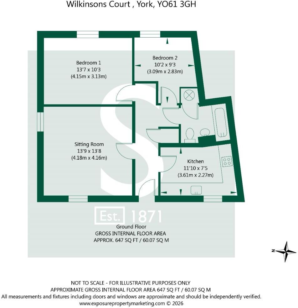 Wilkinsons Court, Easingwold floorplan