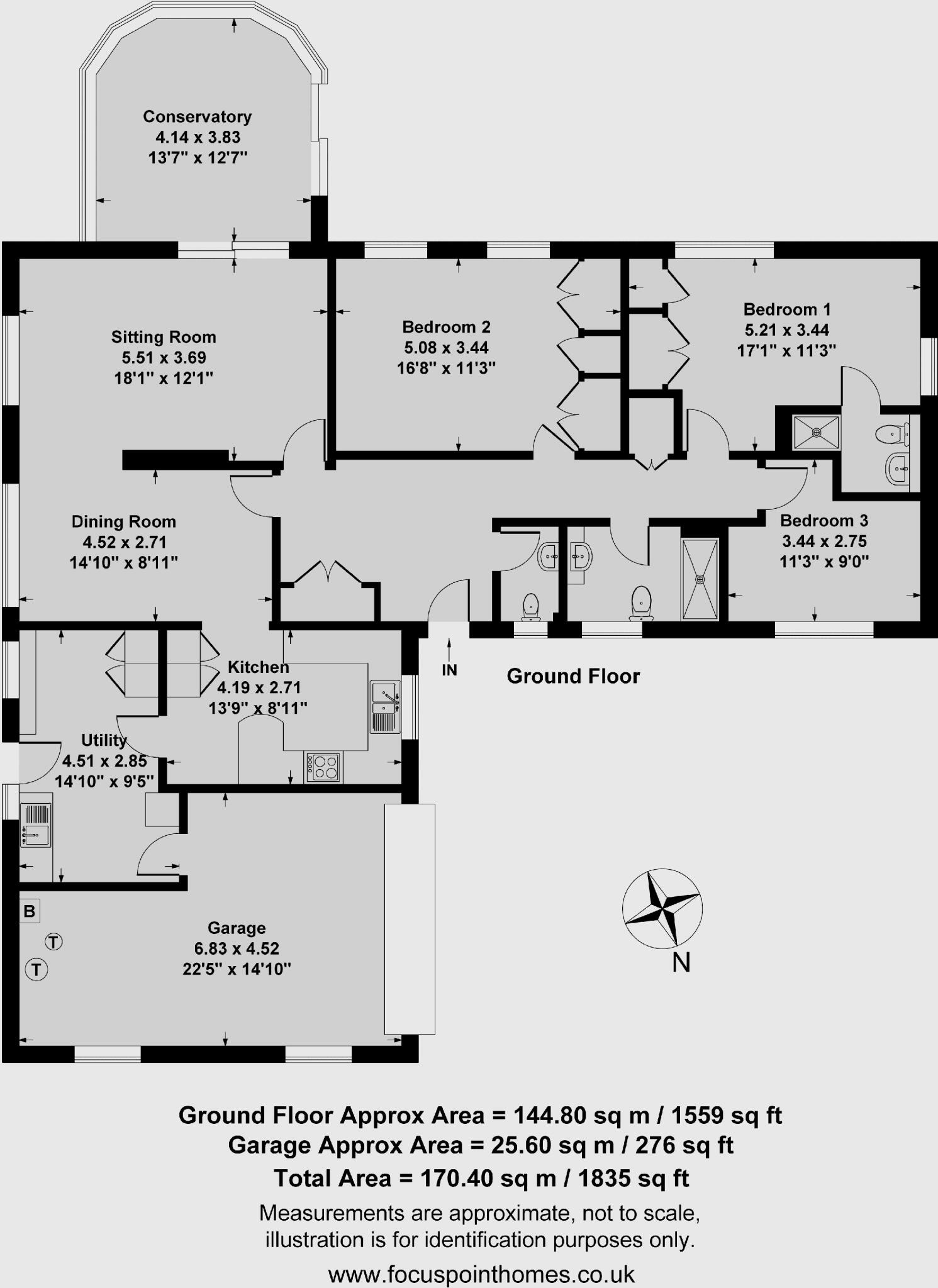 Park End, Croughton floorplan