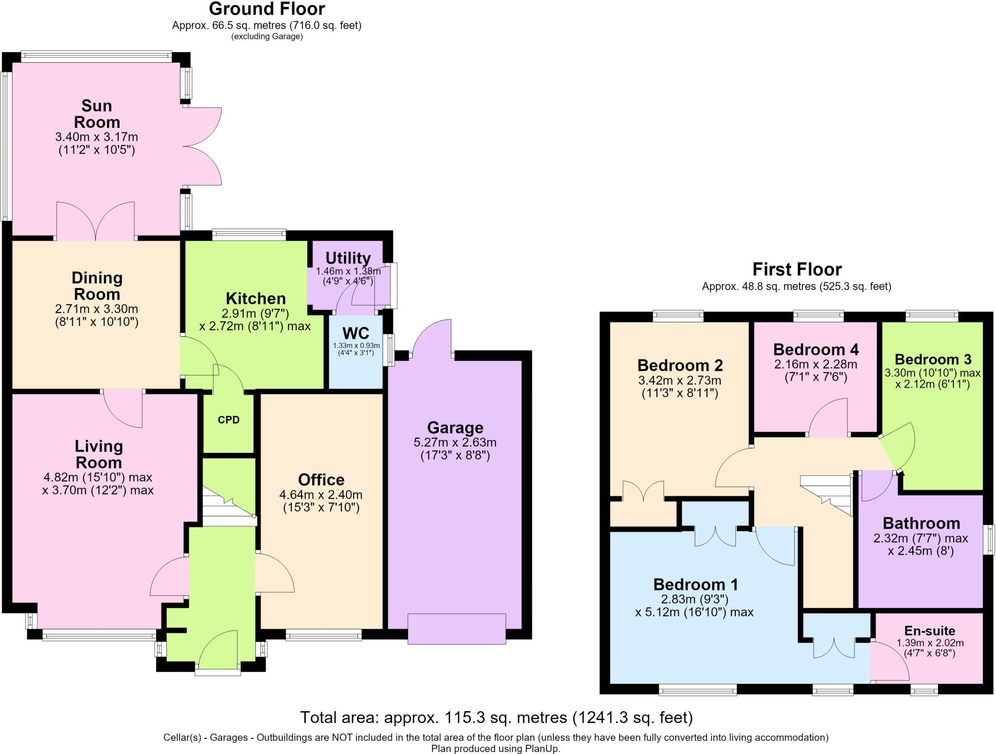 Tiffany Gardens, East Hunsbury, Northampton  floorplan