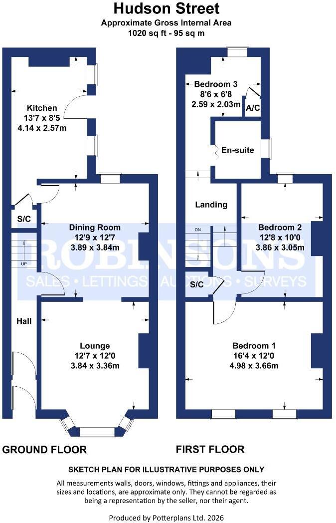 Hudson Street, Ferryhill floorplan