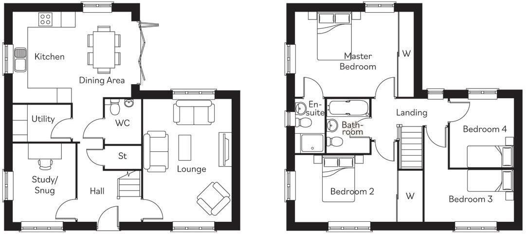 Collier Gardens, Philadelphia floorplan