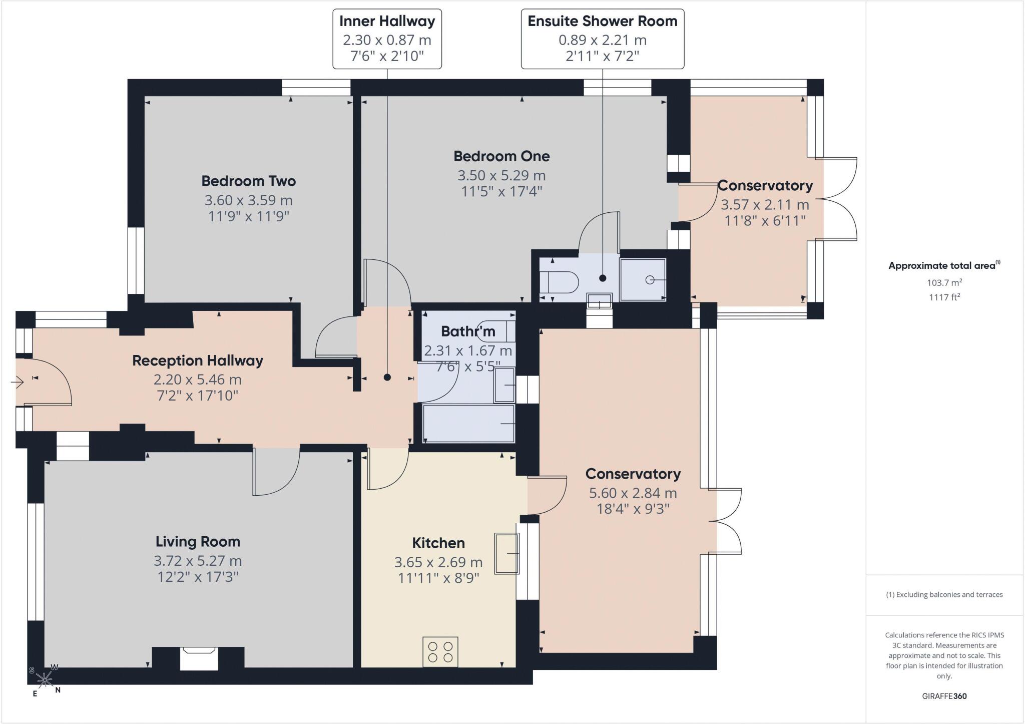 Avenue Road, Caterham floorplan