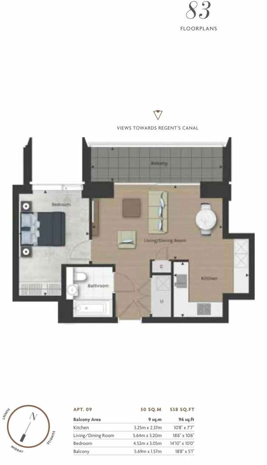 Valencia Tower, Place, London