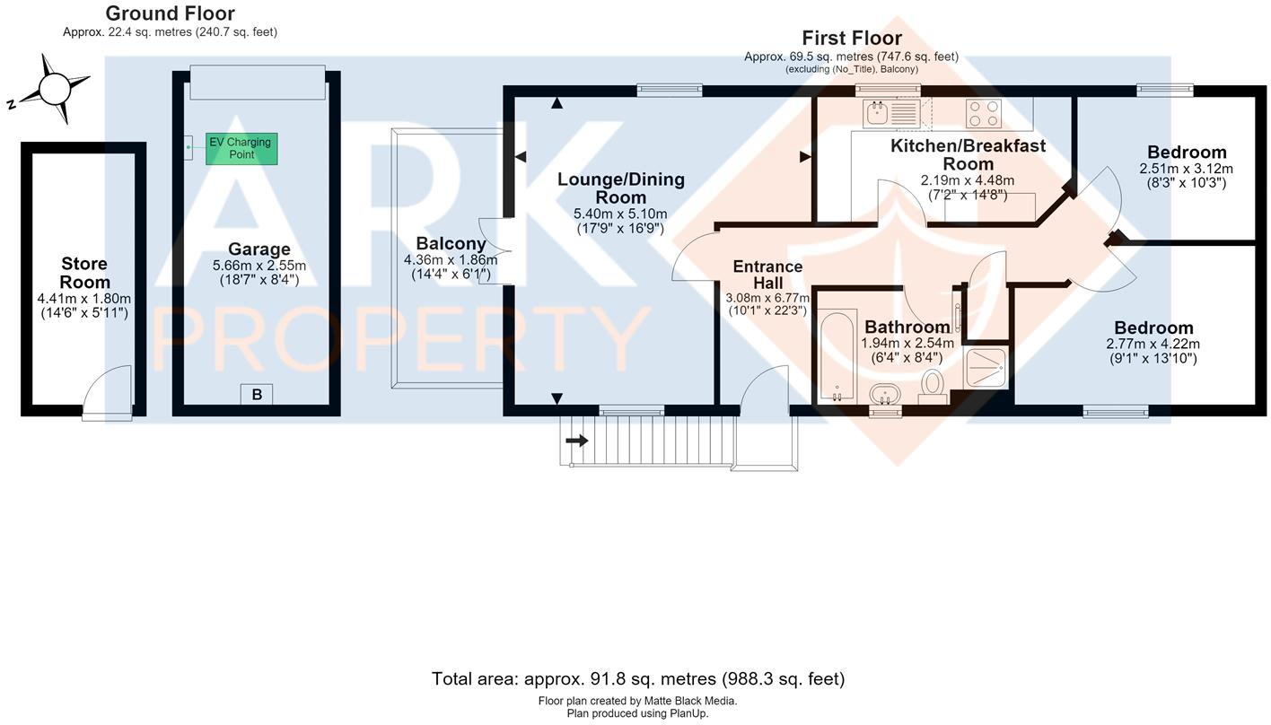 Austen Mews, Spalding floorplan