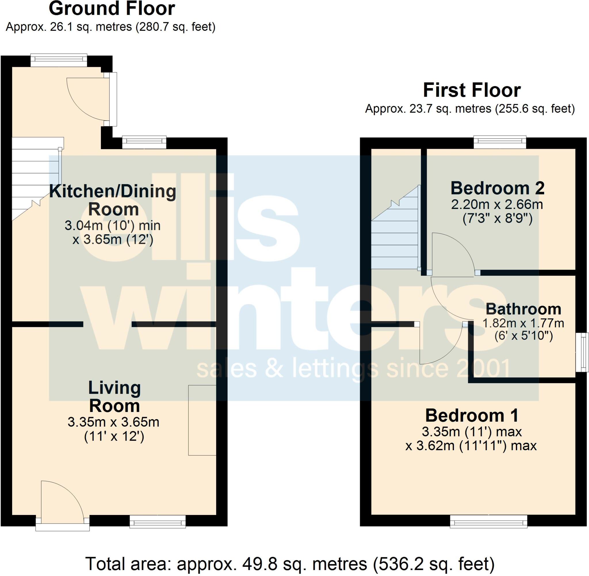 School Lane, Manea floorplan