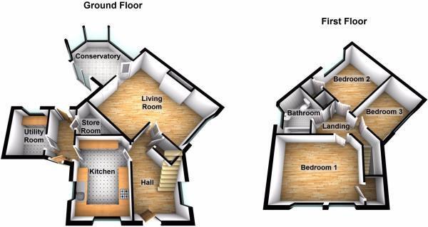 Hodder Grove, Hull floorplan