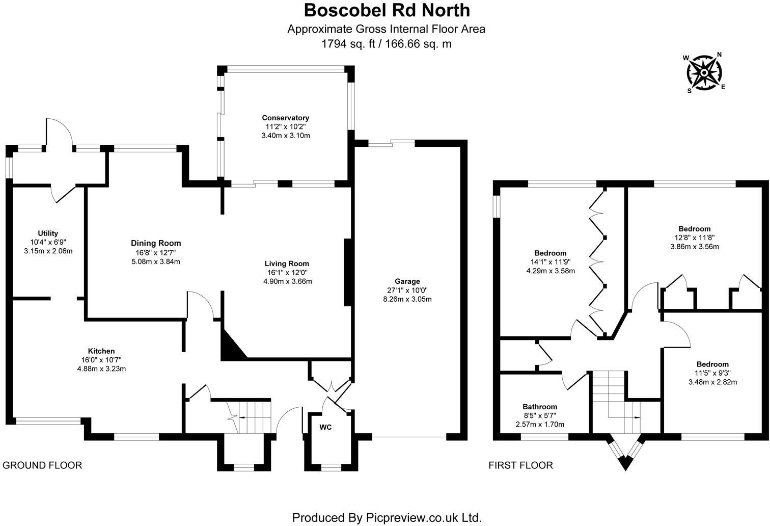 Boscobel Road North, St. Leonards-On-Sea floorplan