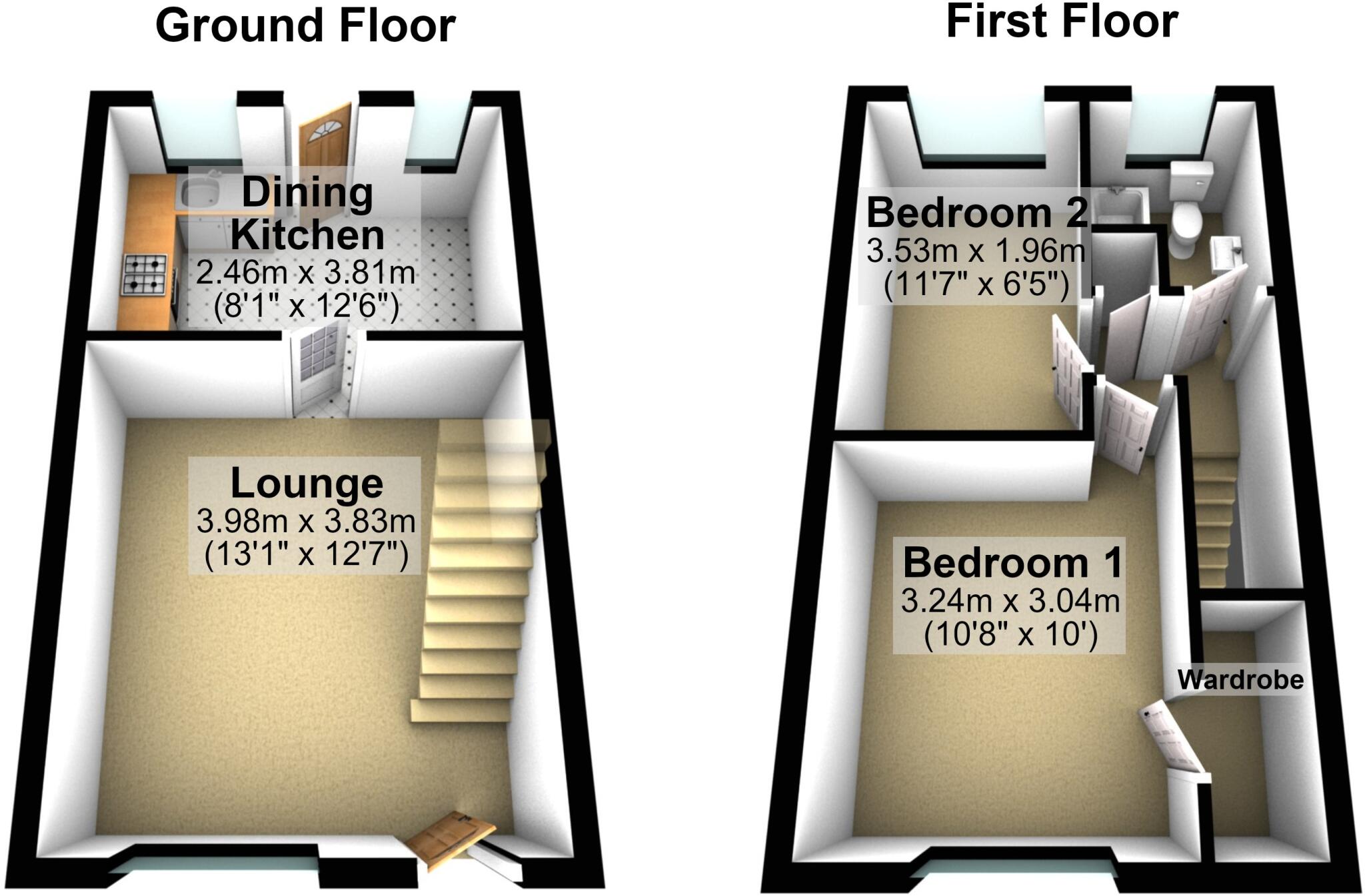 Linton Close, Liversedge, WF15 floorplan