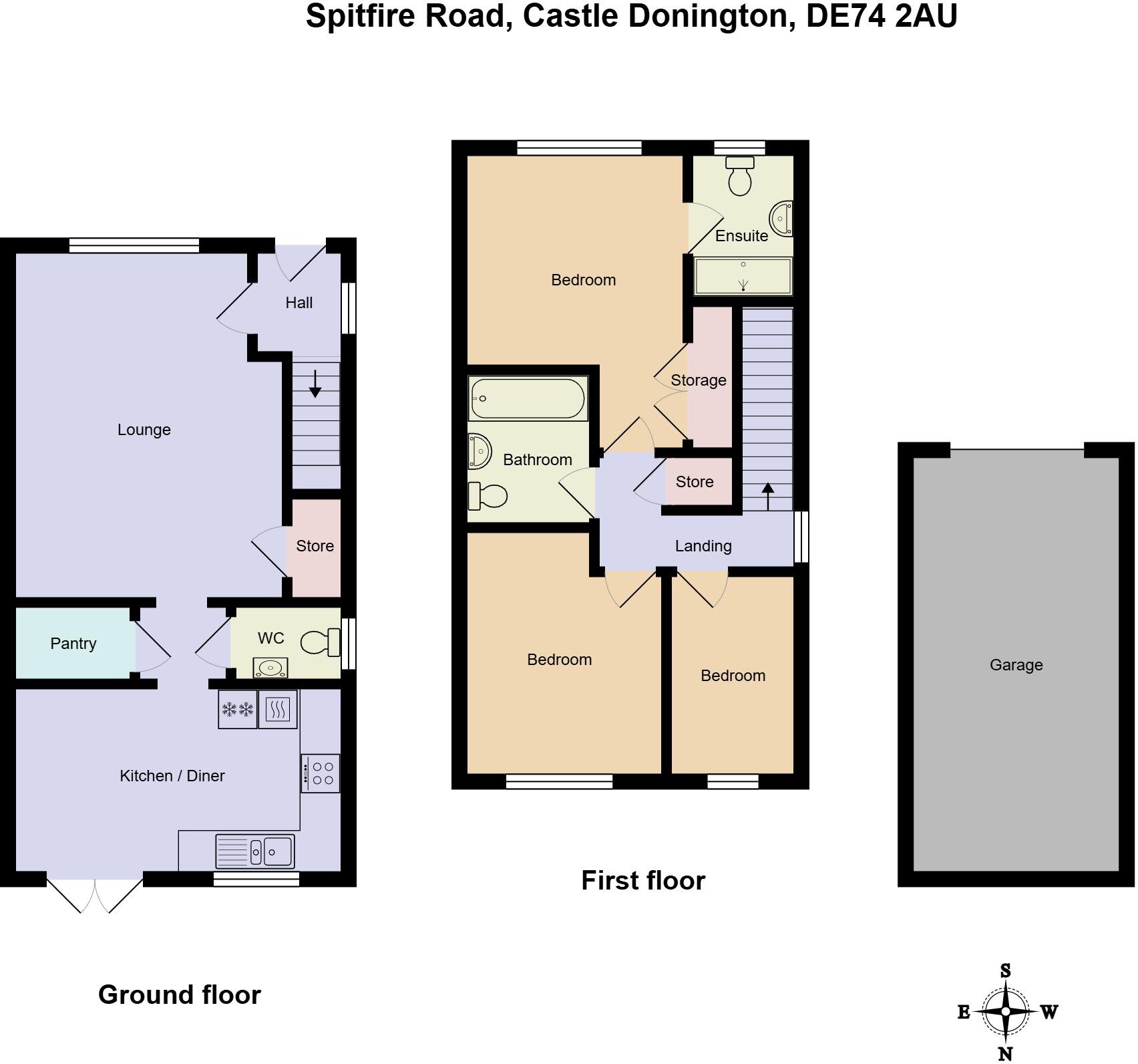 Spitfire Road, Castle Donington floorplan