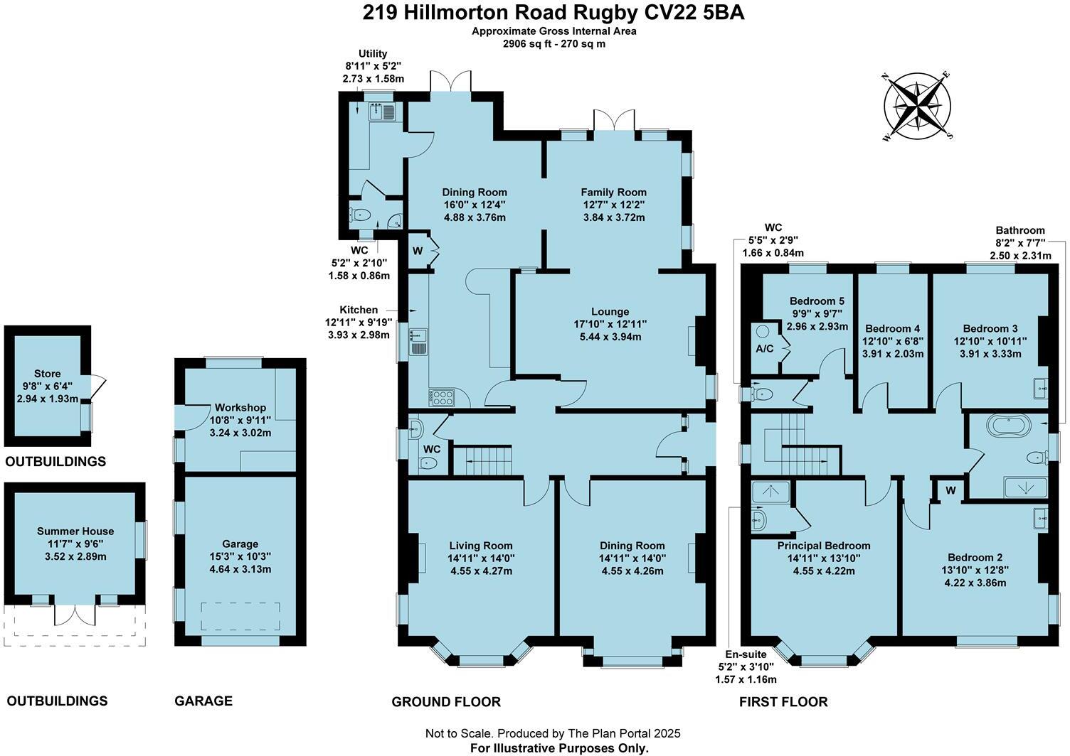 Hillmorton Road, Rugby, CV22 floorplan