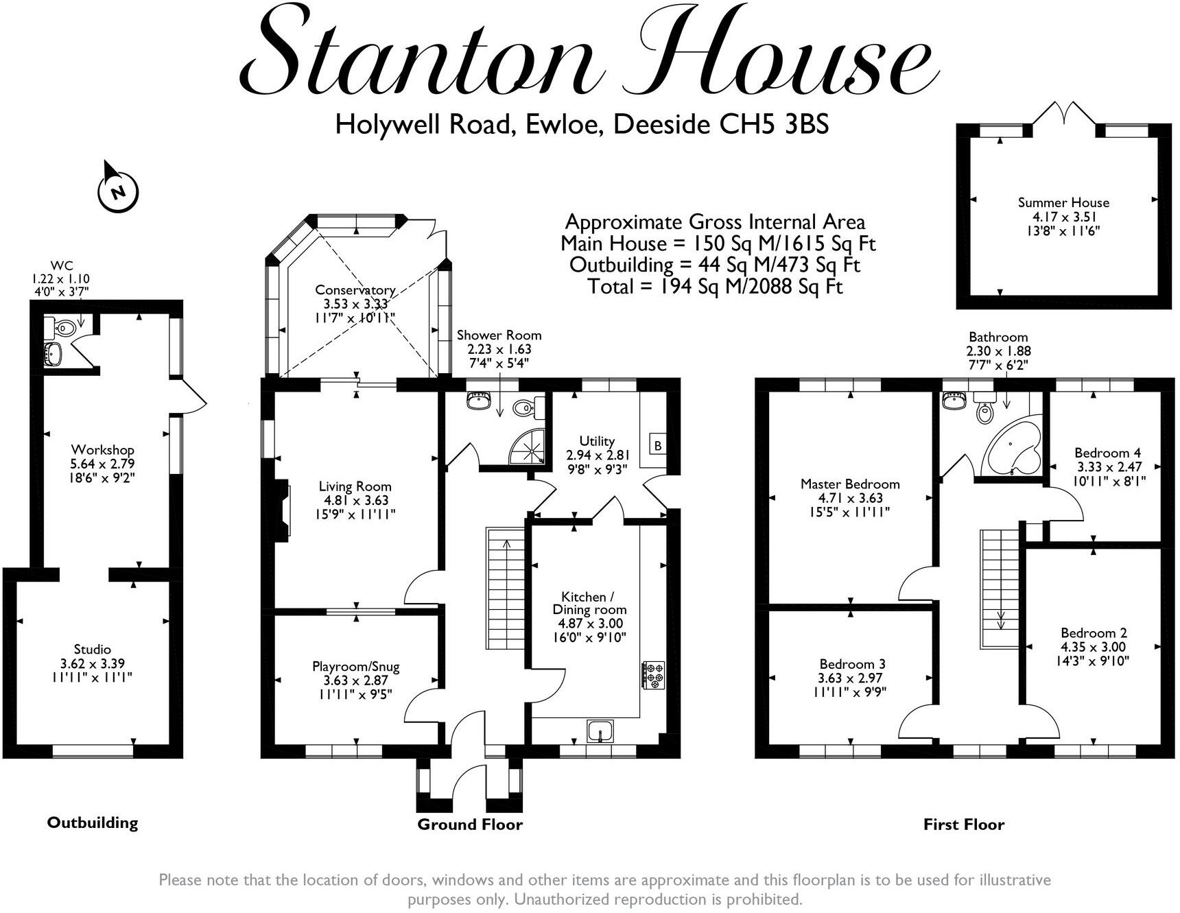Holywell Road, Ewloe, CH5 floorplan