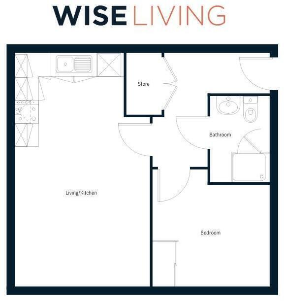 Edwin Court, Eccles, Salford floorplan