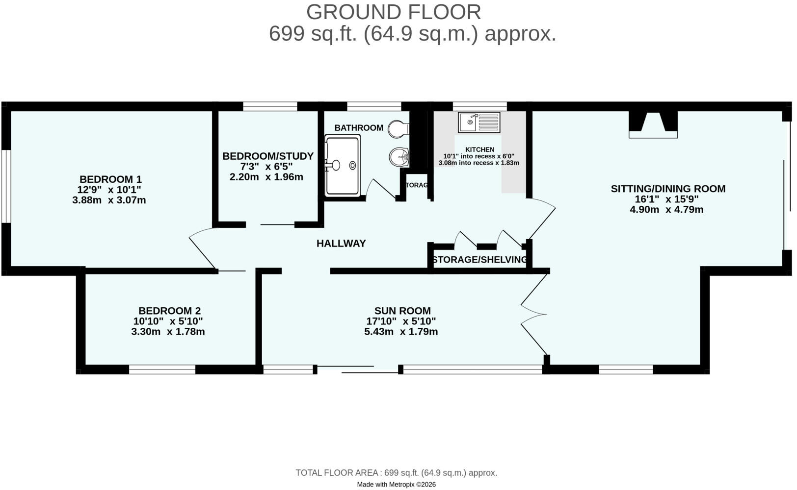 Heatherfield, Pathfinder Village, Exeter, Devon floorplan