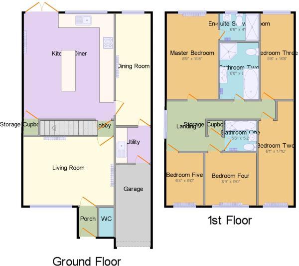 Arlington Way, Nuneaton  floorplan