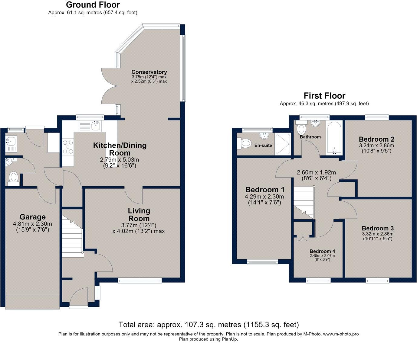 Laycock Avenue, Melton Mowbray, Leicestershire floorplan