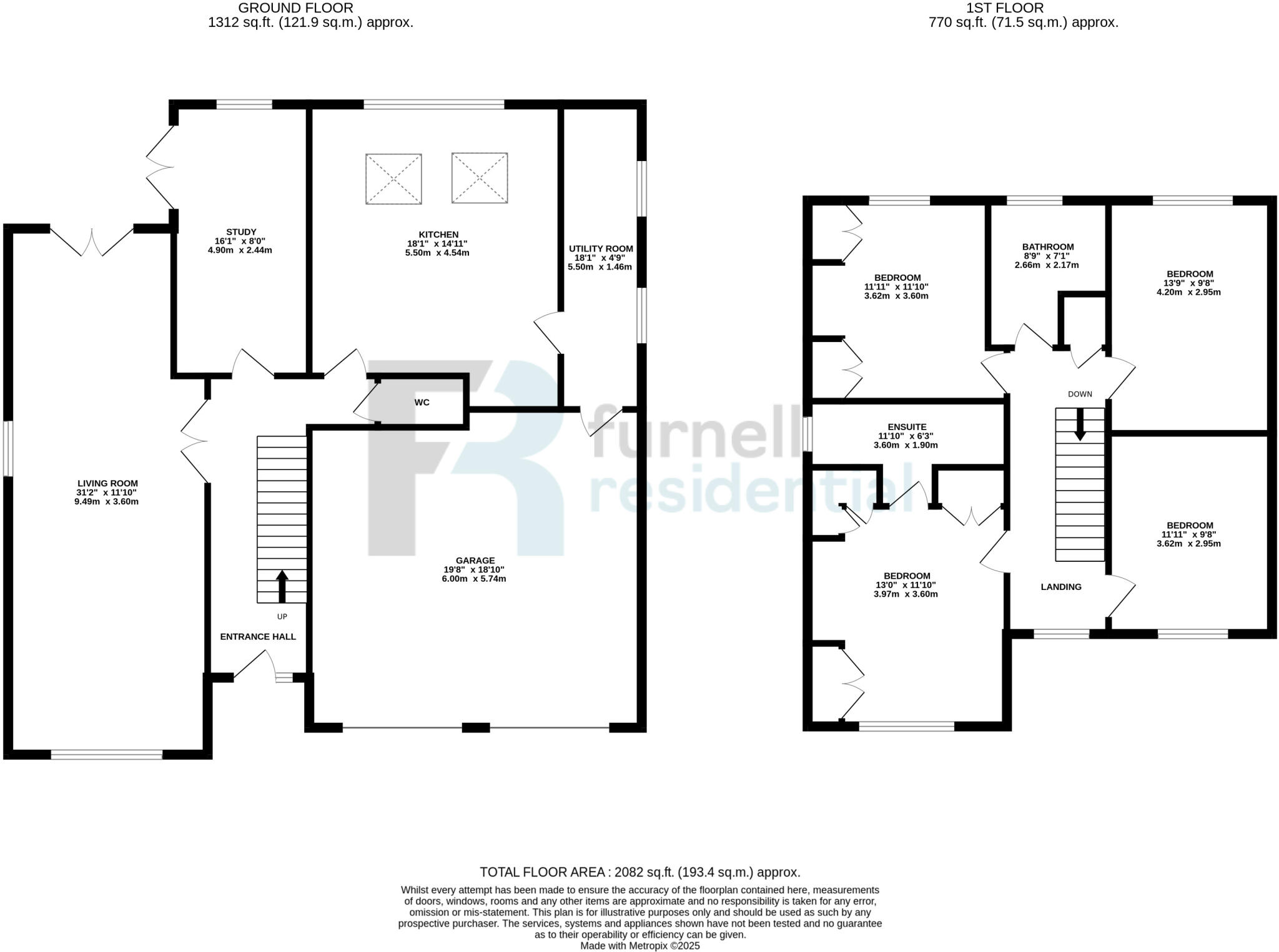Parkwood Avenue, Roundhay, LS8 floorplan
