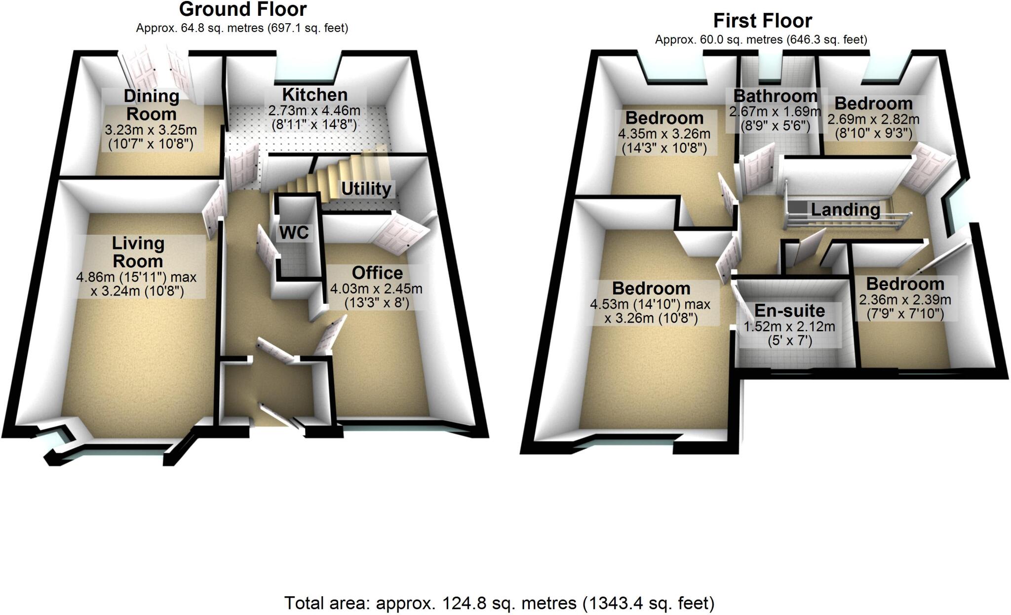 Miller Meadow Close, Shaw, Oldham, Greater Manchester, OL2 floorplan