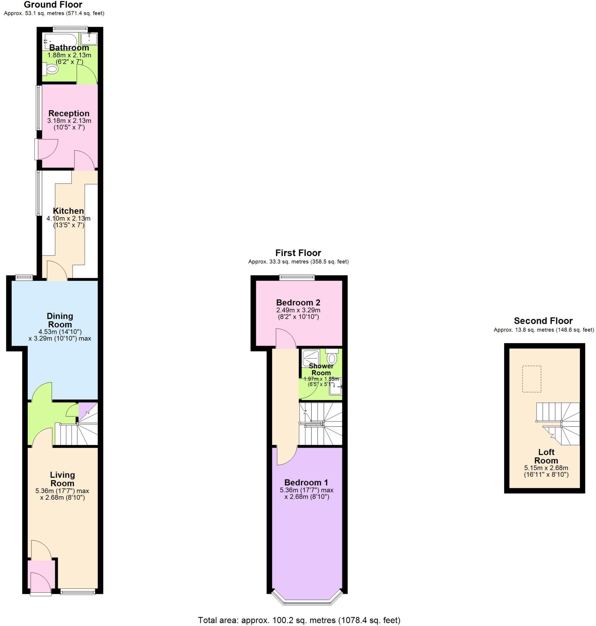 Lord Street, Southport, PR9 floorplan