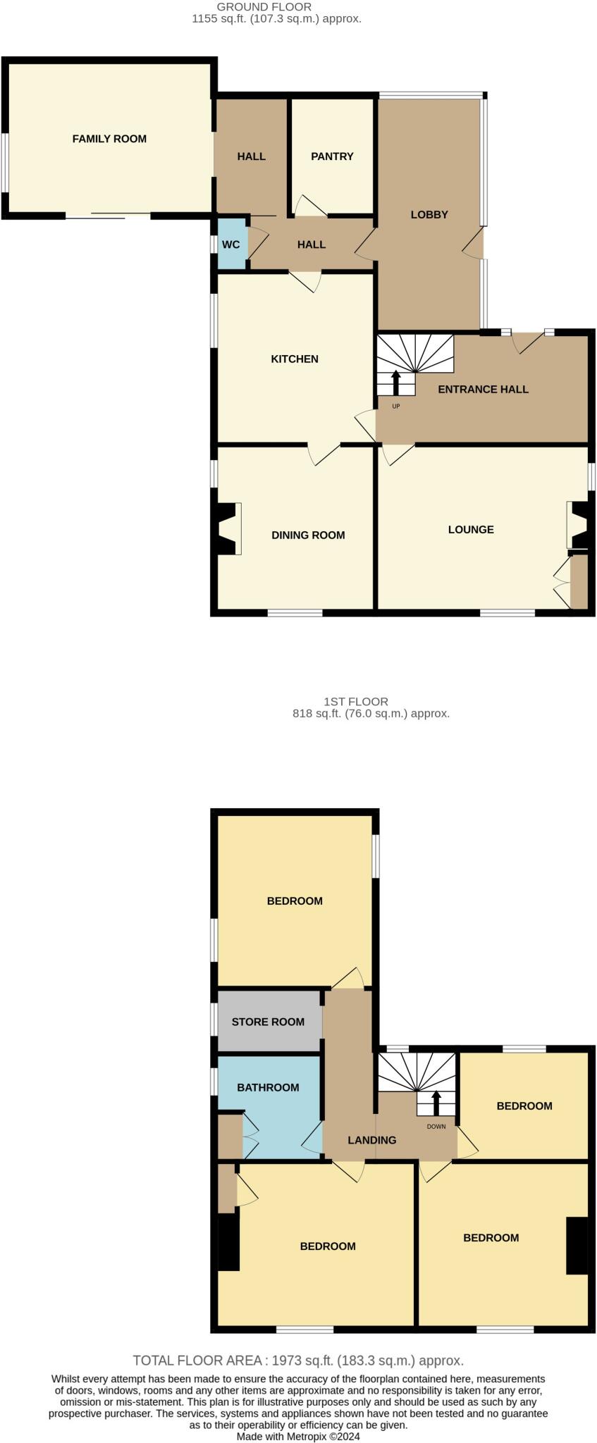 Holbeach Road, Spalding floorplan