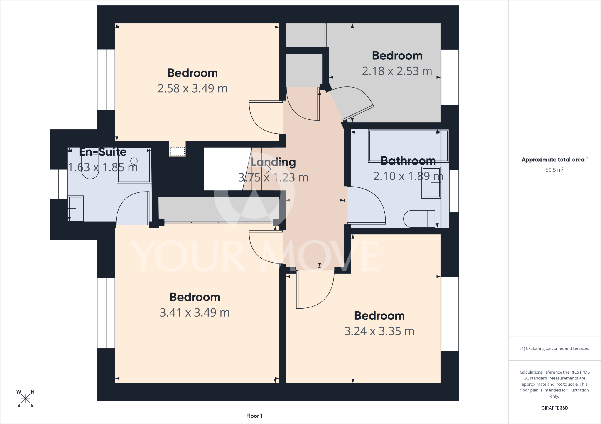Woolsington Drive, Middleton St George, Darlington, DL2 floorplan