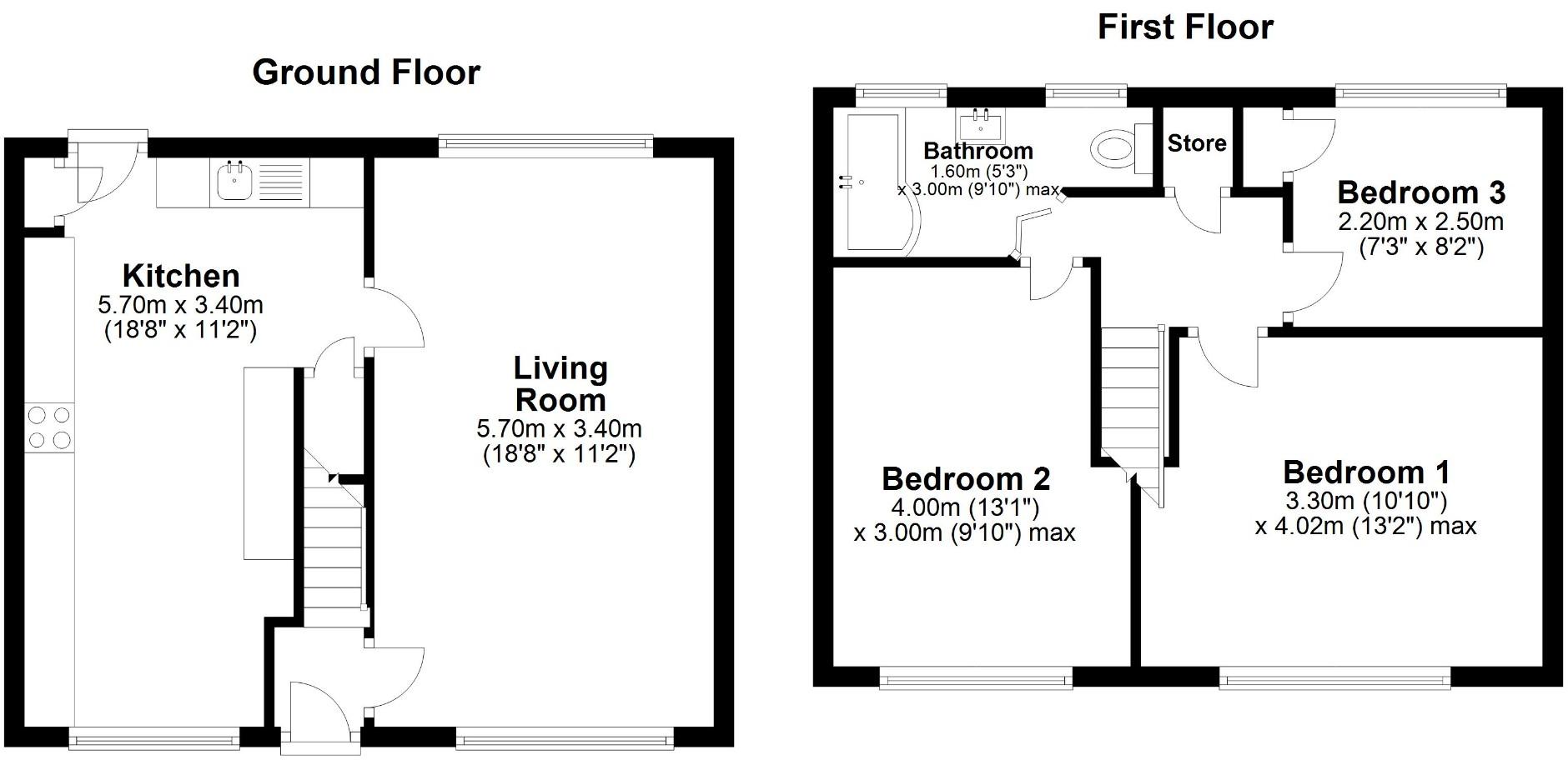 Bramble Walk, Sale, M33 floorplan