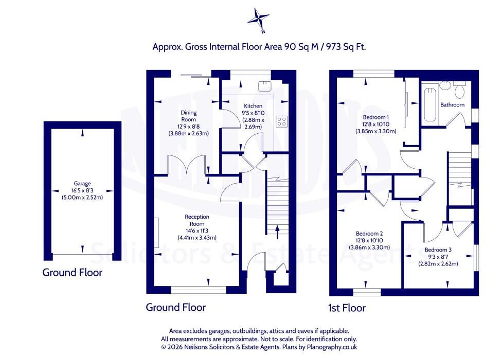 5 Caerlaverock Court, Craigievar Wynd, Edinburgh, EH12 8GD floorplan