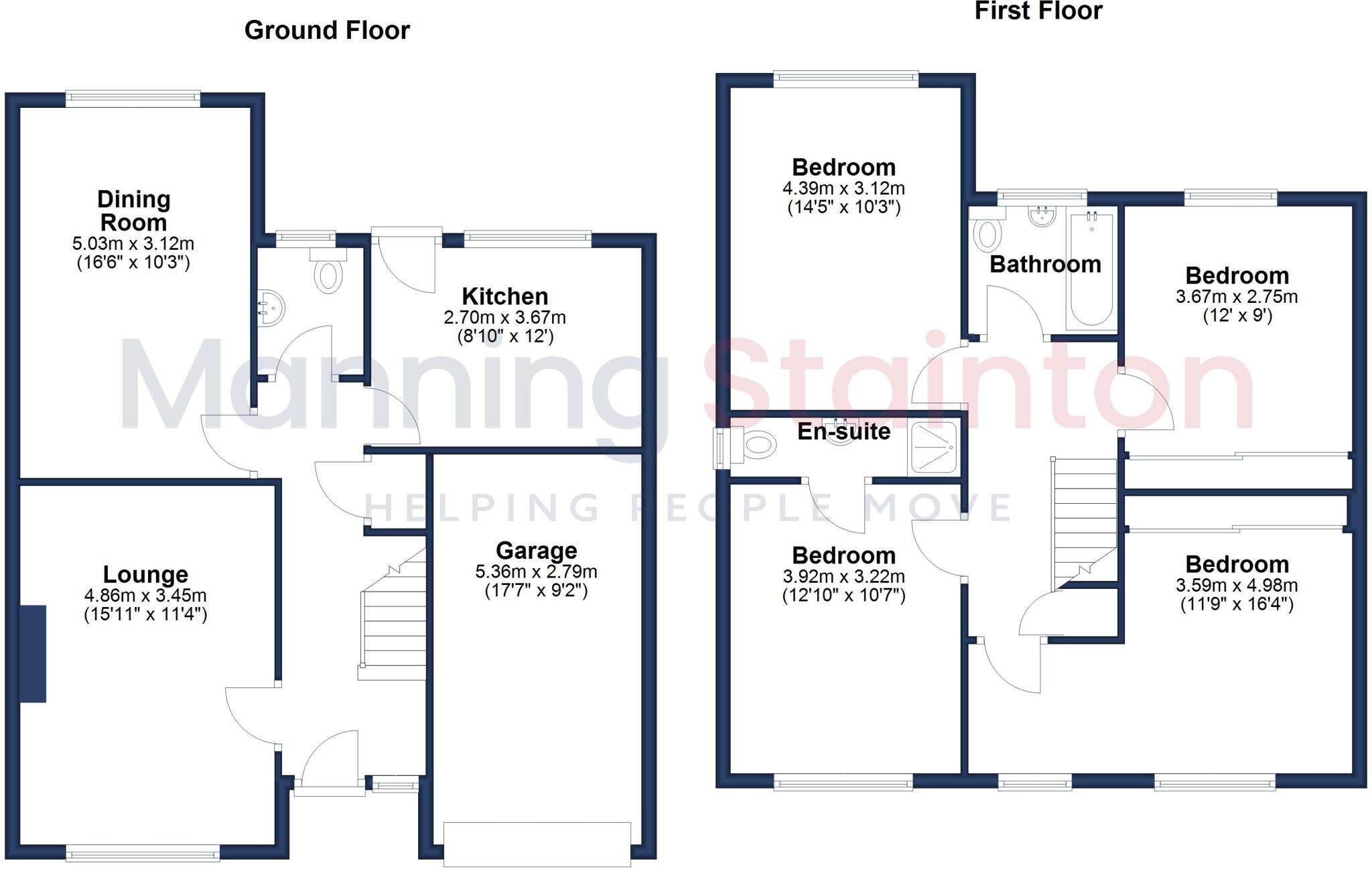 Woodlands Road, Batley, West Yorkshire floorplan