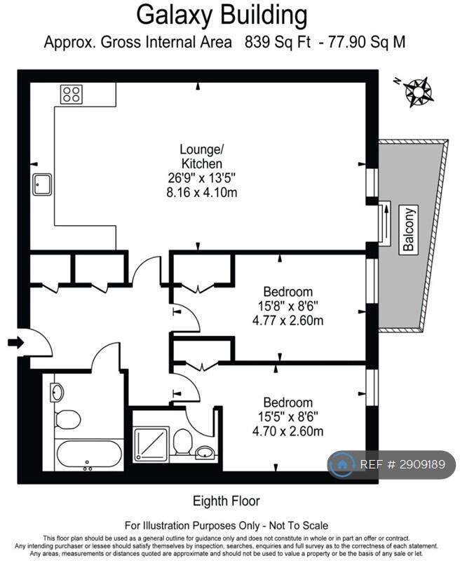 Galaxy Building, London, E14 floorplan