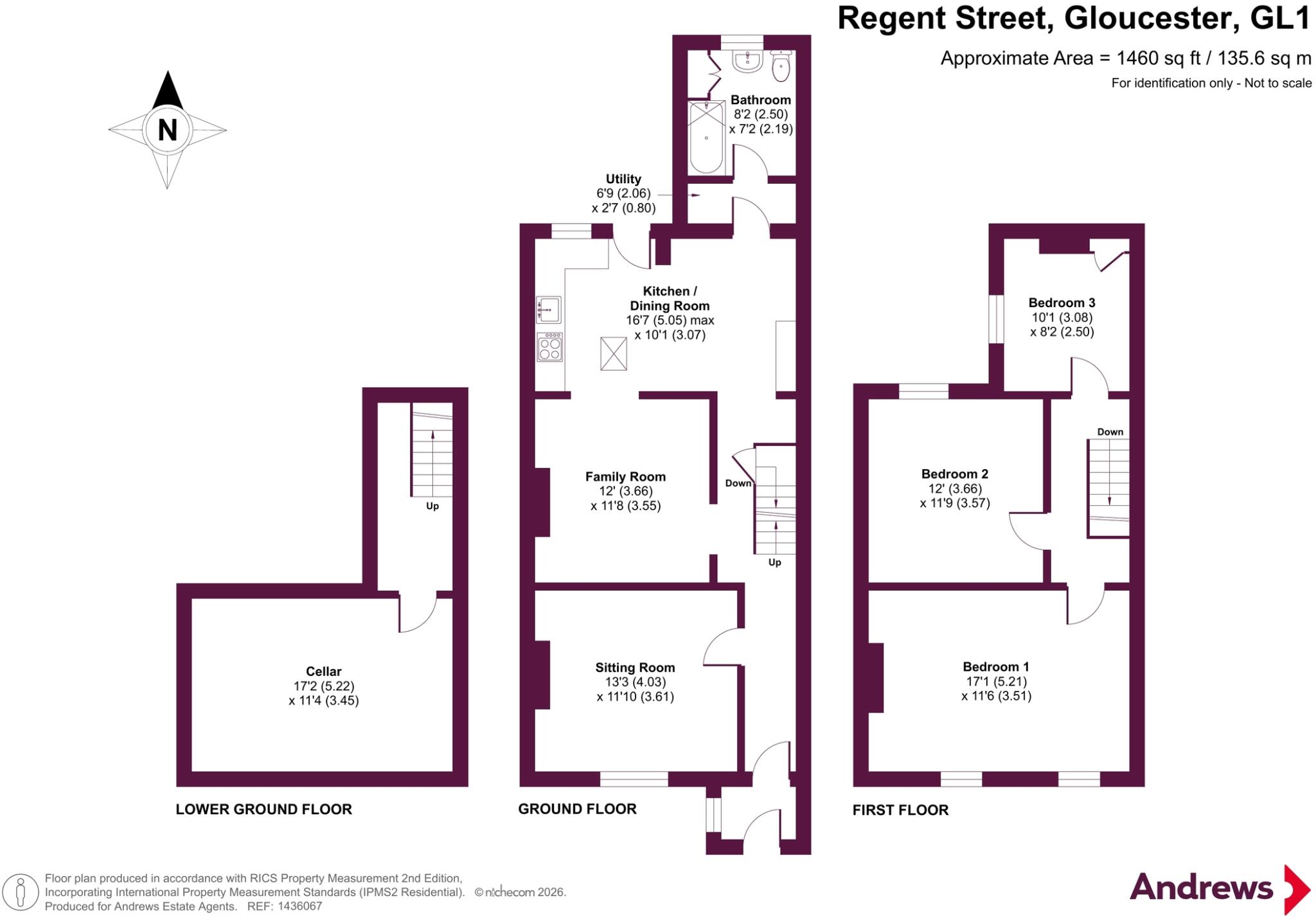 Regent Street, Gloucester, GL1 floorplan